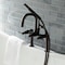 Aqua Vintage AE8405DL Deck Mount Clawfoot Tub Faucet, Oil Rubbed Bronze AE8405DL - alternate 6
